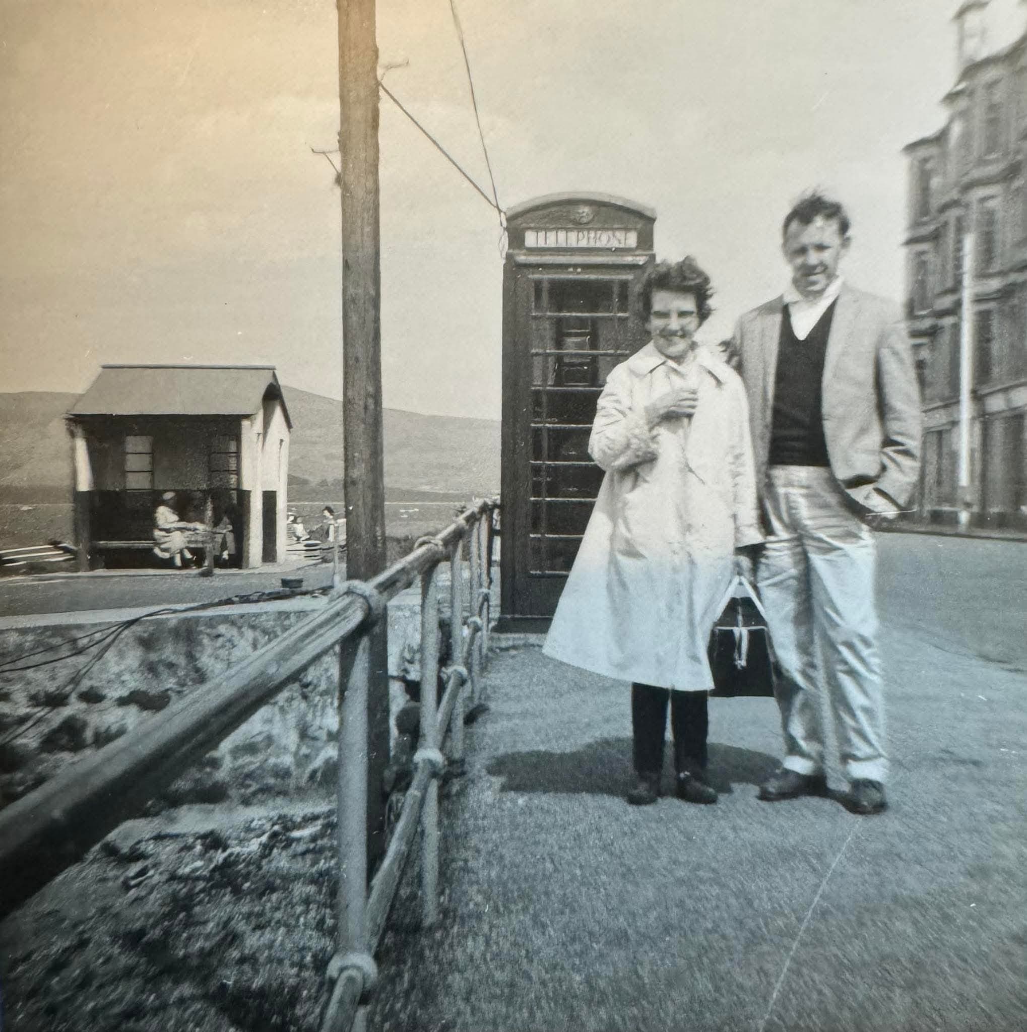 Phone box restoration progress 1